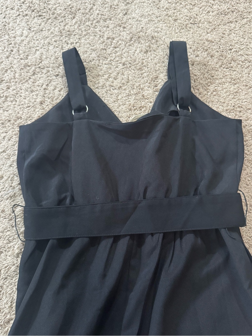 entro Black V-Neck Wide Leg Jumpsuit - Picture 5 of 5